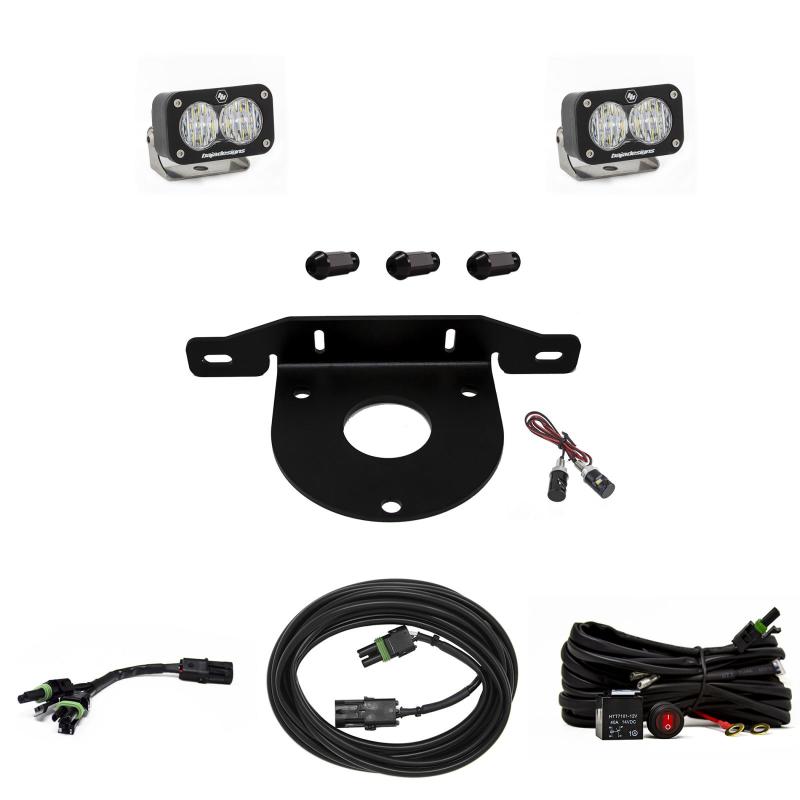 Baja Designs 2021+ Ford Bronco Dual S2 Sport W/C Reverse Kit-Light Bars & Cubes-Baja Designs-810031744091-