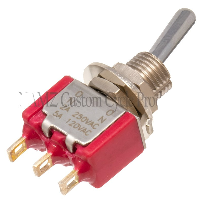 NAMZ Mini High/Low Beam Toggle Switch 5-AMP 1/4in. Hole-Switch Panels-NAMZ