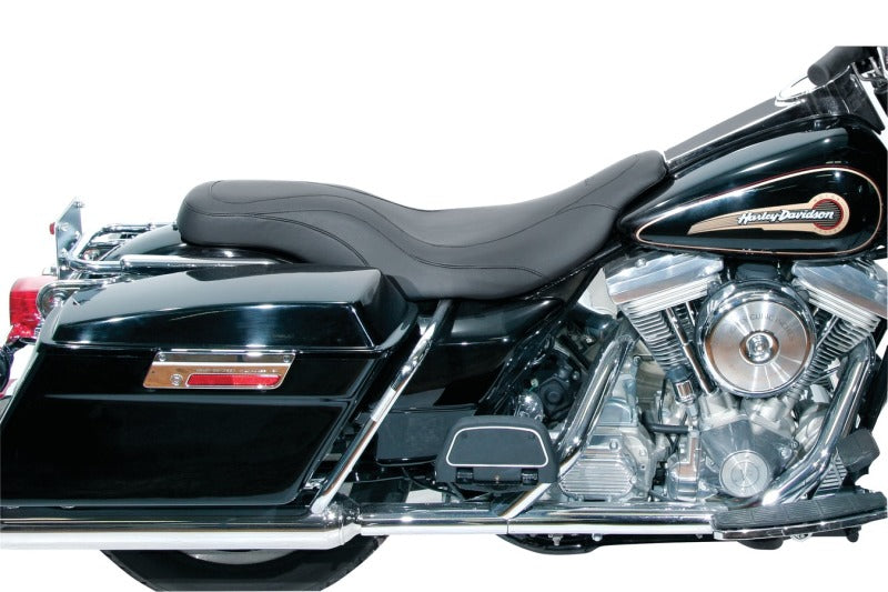 Mustang 97-07 Harley Electra Glide, Road Glide DayTripper 1PC Seat - Black Mustang Motorcycle