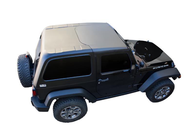 DV8 Offroad 07-18 Jeep Wrangler JK 2 Piece Fast Back Hard Top 2 Door (Dropship Only) DV8 Offroad