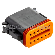 Load image into Gallery viewer, NAMZ Deutsch DT Series 12-Wire Plug &amp; Wedgelock - Black (HD 72119-94BK) NAMZ