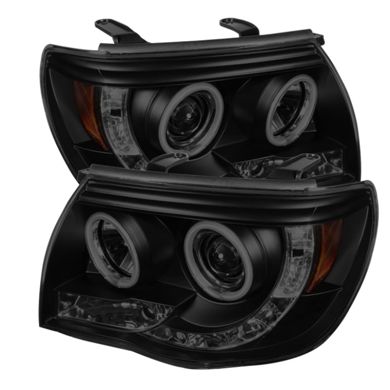 Spyder Toyota Tacoma 05-11 Projector Headlights CCFL Halo LED Blk Smke PRO-YD-TT05-CCFL-BSM SPYDER