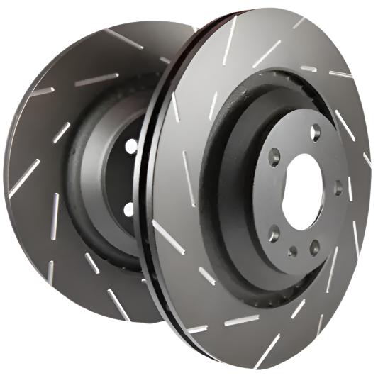 EBC 2017+ Volvo S90 2.0L Turbo USR Slotted Rear Rotors EBC