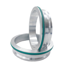 Load image into Gallery viewer, Granatelli Aluminum Dual Seal Clamp 4.0in Weld-on Ferrule Set Granatelli Motor Sports