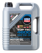Load image into Gallery viewer, LIQUI MOLY 5L Top Tec 4600 Motor Oil SAE 5W30 LIQUI MOLY
