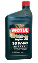 Load image into Gallery viewer, Motul 1QT Classic BREAK-IN OIL 10W40 (Part# mot2810QTA) Motul