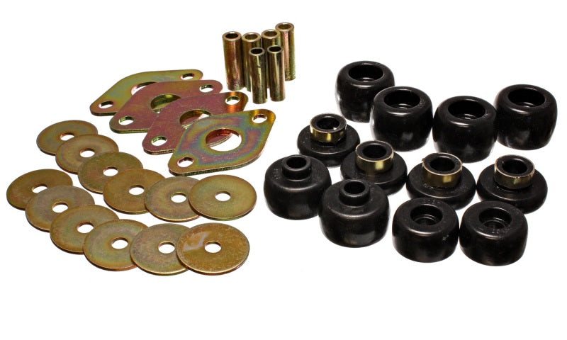 Energy Suspension 93-98 Toyota T100 Black Body Cab Mount Set Energy Suspension