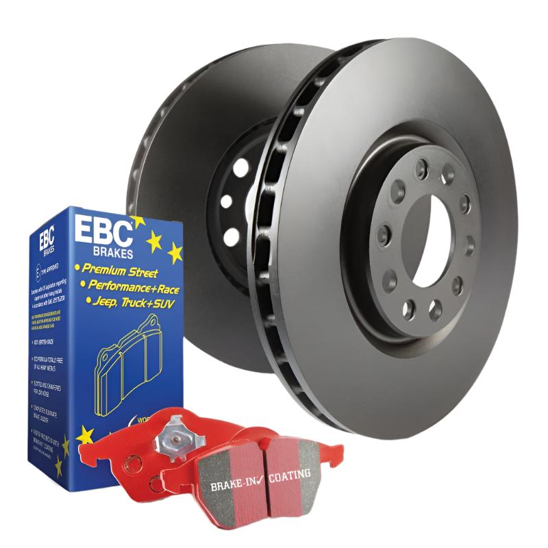 EBC S12 Kits Redstuff Pads and RK Rotors EBC