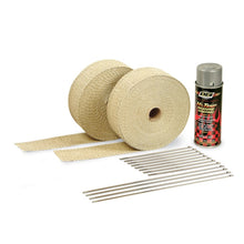 Load image into Gallery viewer, DEI Exhaust Wrap Kit - Tan Wrap &amp; Aluminum HT Silicone Coating DEI