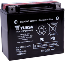 Load image into Gallery viewer, Yuasa YTX20H-BS High Performance AGM 12 Volt Battery (Bottle Supplied)-Batteries-Yuasa Battery