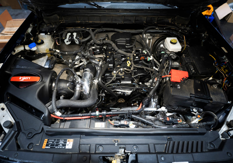 Injen 21-23 Ford Bronco L4-2.3L Turbo EcoBoost SES Intercooler Pipes Polished-Intercooler Pipe Kits-Injen