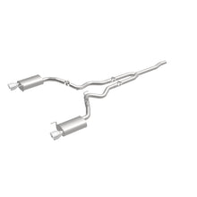 Load image into Gallery viewer, MagnaFlow Cat Back, SS, 2.5in, Street, Dual Split Polished 4.5in Tips 2015 Ford Mustang Ecoboost Magnaflow
