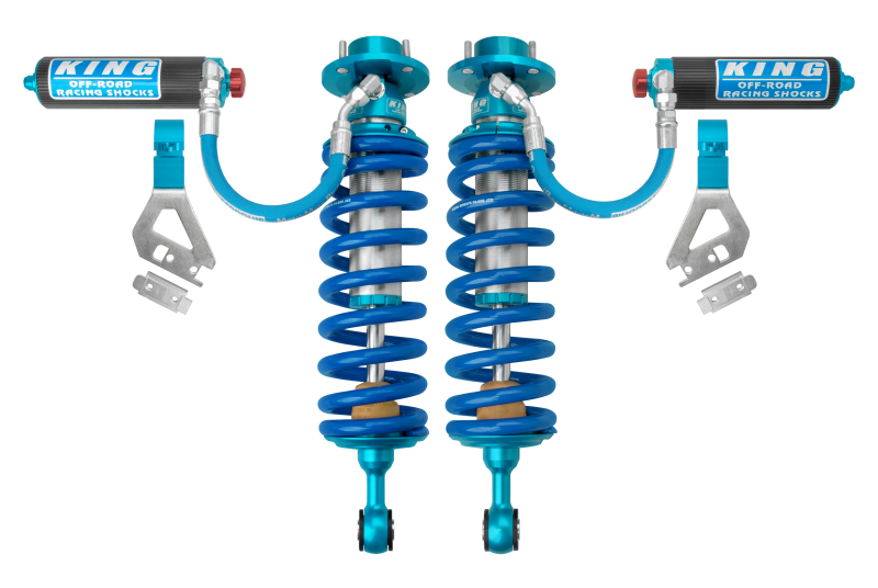 King Shocks 2022+ Toyota Tundra Front 2.5 Dia w/ Remote Reservoir Coilover & Adjuster (Pair)-Coilovers-King Shocks
