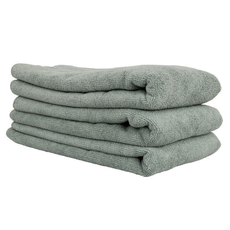 Chemical Guys Workhorse Microfiber Towel (Metal) - 24in x 16in - Gray - 3 Pack Chemical Guys
