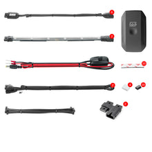 Load image into Gallery viewer, XK Glow Strip Million Color XKCHROME Smartphone App ATV/Motorcycle LED Light Kit 6xPod + 2x10In-Light Accessories and Wiring-XKGLOW