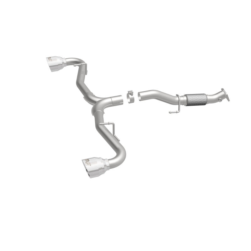 MagnaFlow Cat-Back 2015 Alfa Romeo 4C 1.7L SS 2.5in Dual Split Rear 4.in Tips Magnaflow