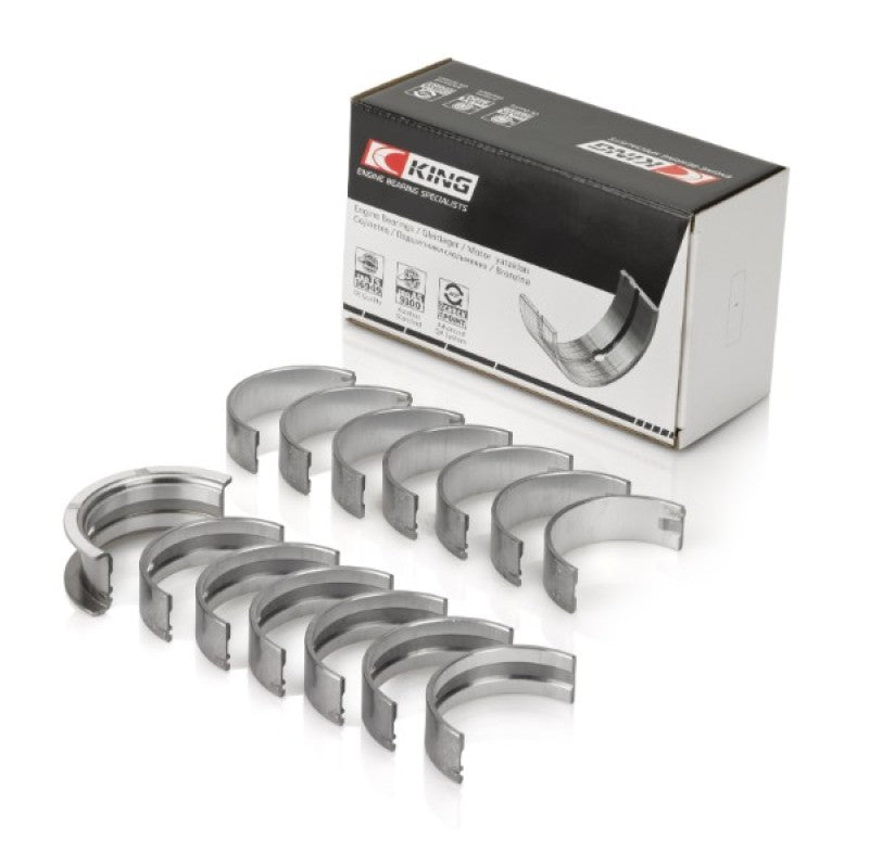 King 89-15 Dodge Cummins Diesel 5.9L 6.7L Inline 6 (Size STD) Main Bearing Set King Engine Bearings