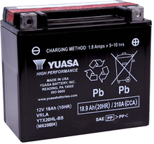 Load image into Gallery viewer, Yuasa YTX20HL-BS High Performance AGM Battery (Bottle Supplied)-Batteries-Yuasa Battery