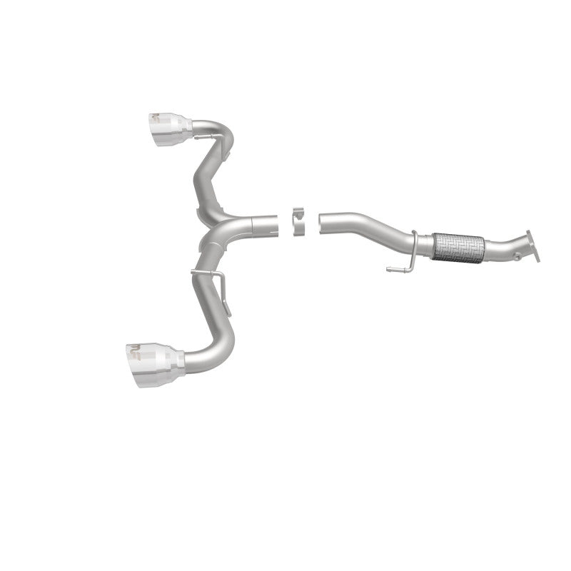 MagnaFlow Cat-Back 2015 Alfa Romeo 4C 1.7L SS 2.5in Dual Split Rear 4.in Tips Magnaflow