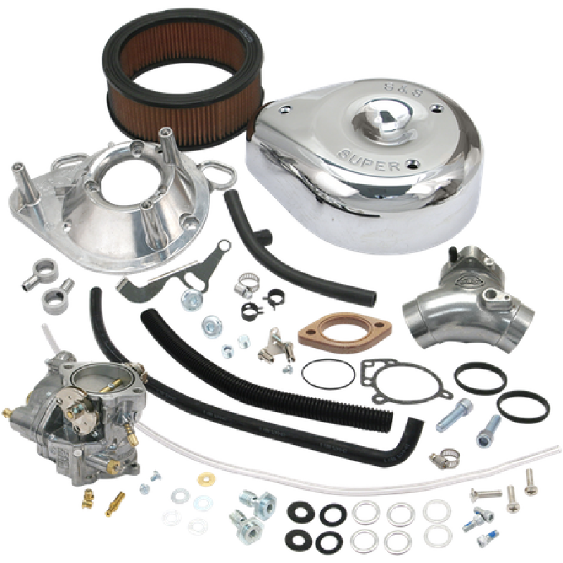S&S Cycle 99-05 BT Super G Carburetor Kit-Misc Powersports-S&S Cycle