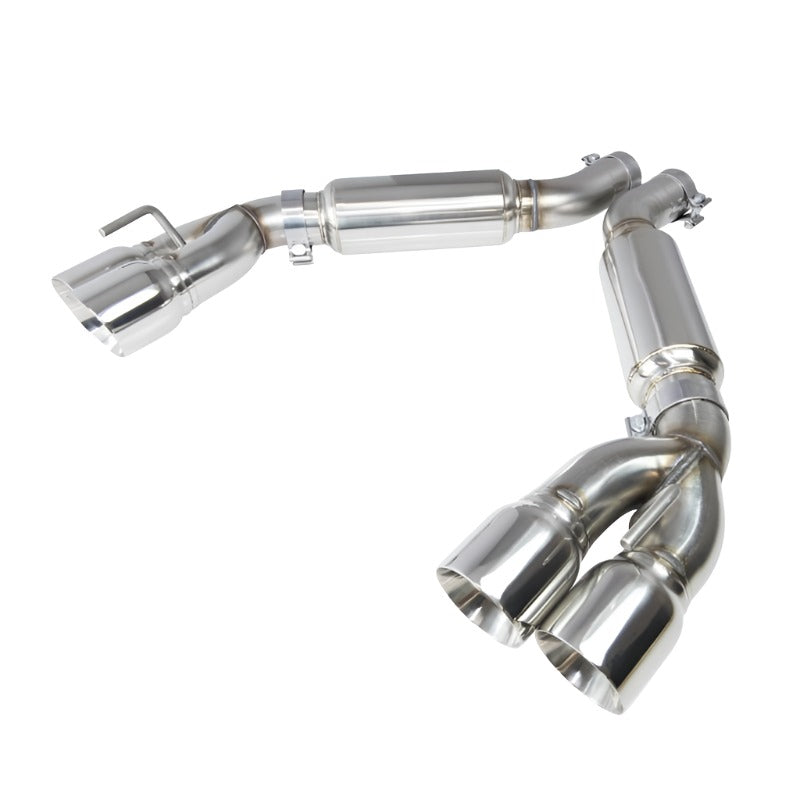 Kooks 2016 + Chevrolet Camaro SS 3in Axle Back Exhaust System w/ Mufflers and Polished Quad Tips Kooks Headers
