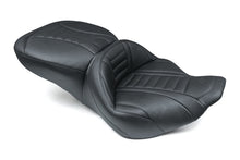 Load image into Gallery viewer, Mustang 97-07 Harley Rd King,06-07 Str Glide,00-05 Eagle Touring 1PC Seat Deluxe - Black Mustang Motorcycle