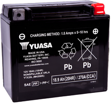 Load image into Gallery viewer, Yuasa YTX20L Maintenance Free AGM 12 Volt Battery-Batteries-Yuasa Battery