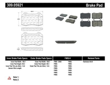 Load image into Gallery viewer, StopTech Performance 00-06 Jaguar S Typre R / XJ R / XJR-S / XJ Sport Rear Brake Pads Stoptech