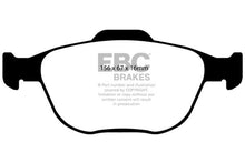 Load image into Gallery viewer, EBC 02-04 Ford Focus 2.0 SVT Greenstuff Front Brake Pads EBC