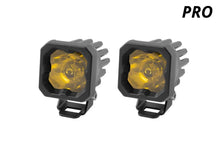 Load image into Gallery viewer, Diode Dynamics Stage Series C1 LED Pod Pro - Yellow Wide Standard ABL (Pair) Diode Dynamics
