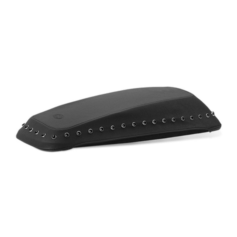 Mustang 08-21 Harley FL Touring Saddlebag Lid Covers w/Black Pearl Studs- Black Mustang Motorcycle