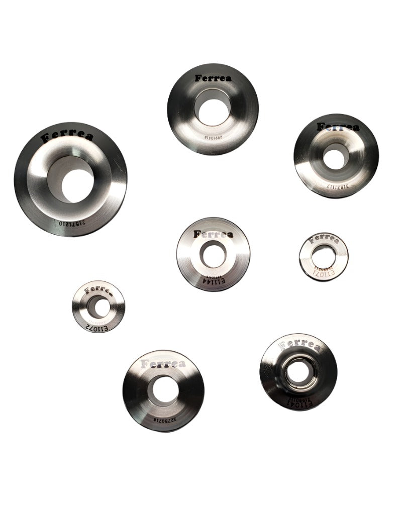 Ferrea VW VR6 2.8L 12V Double Spring 7 Deg Pro CNC Titanium Retainer - Set of 12-Valve Springs, Retainers-Ferrea