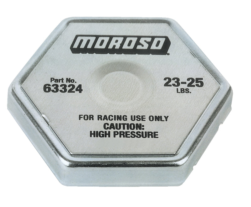 Moroso Racing Radiator Cap - 23-25lbs Moroso