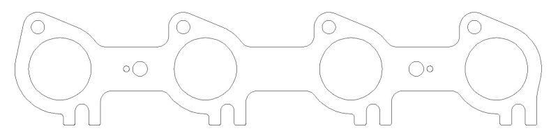 Cometic 91-01 Ford 4.6L SOHC / 99+ 5.4L Triton .030 inch MLS Exhaust Gaskets (Pair) Cometic Gasket