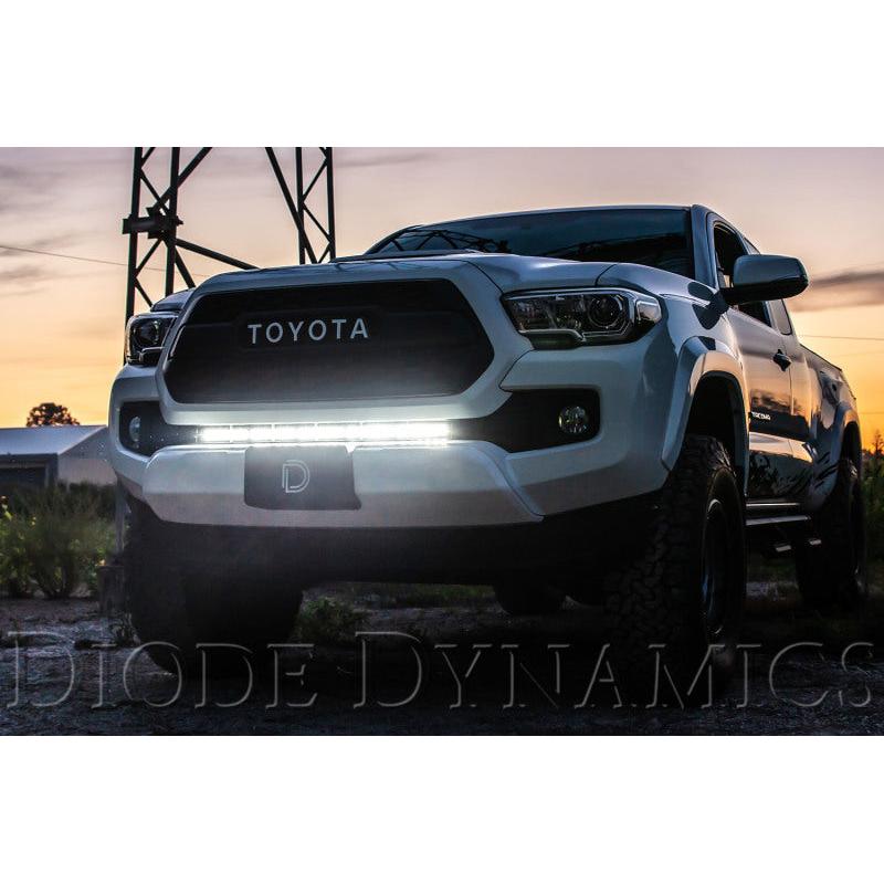 Diode Dynamics 16-21 Toyota Tacoma SS30 Stealth Lightbar Kit - Amber Combo-Light Bars & Cubes-Diode Dynamics-691026118031-