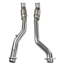 Load image into Gallery viewer, Kooks 2012+ Jeep Grand Cherokee SRT8 6.4L 3in Stainless GREEN Catted Connection Pipes Kooks Headers