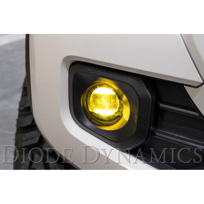 Diode Dynamics Elite Series Type B Fog Lamps - Yellow (Pair)-Fog Lights-Diode Dynamics-195995127327-