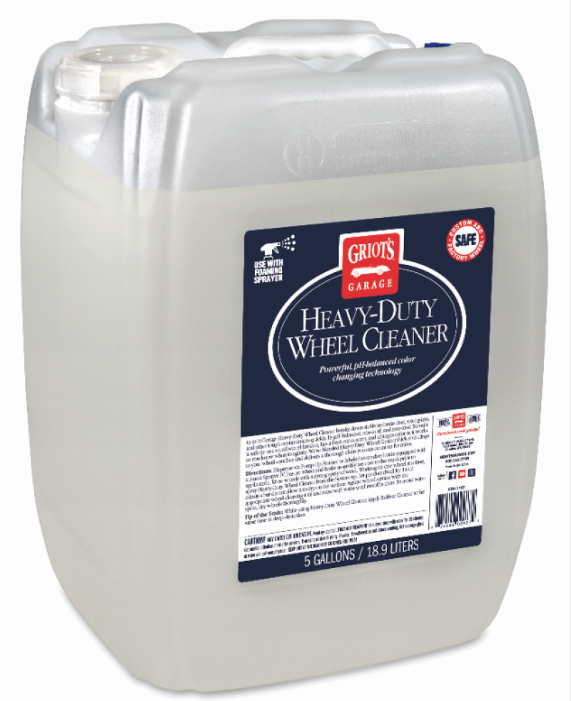 Griots Garage Heavy-Duty Wheel Cleaner - 5 Gallons (Minimum Order Qty of 2 - No Drop Ship) Griots Garage