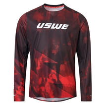 Load image into Gallery viewer, USWE Rok Off-Road Air Jersey Adult Flame Red - Large USWE