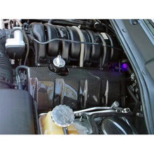 Load image into Gallery viewer, 2005-2010 LX Engine Half-Cover Carbon Fiber Replacement - Black Ops Auto Works