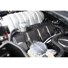 Load image into Gallery viewer, 2005-2010 LX Engine Half-Cover Carbon Fiber Replacement - Black Ops Auto Works