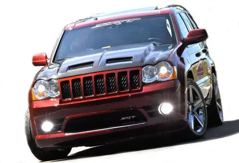 Jeep Grand Cherokee Carbon Fiber Paramedic Hood Wk1 2005-2010 - Black Ops Auto Works