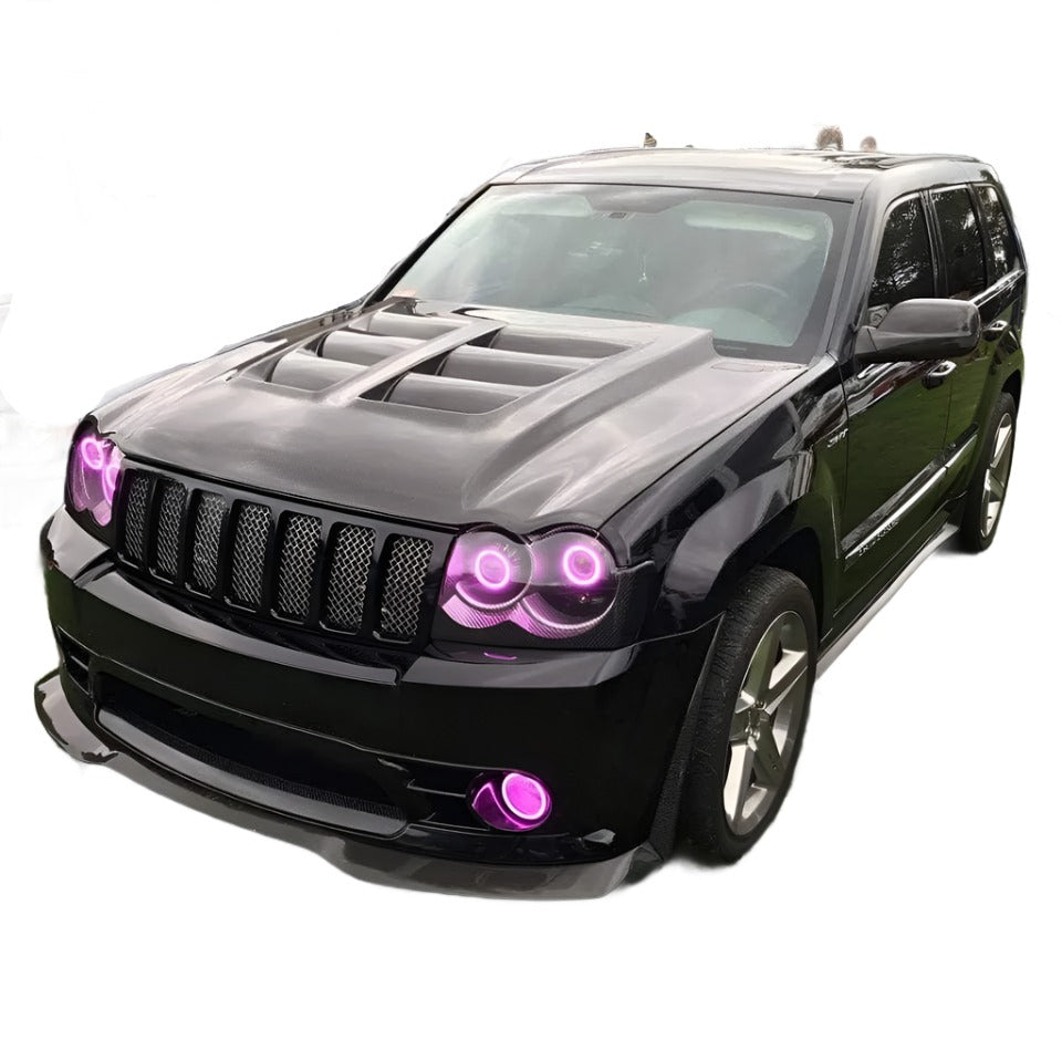2006-2010 Jeep Grand Cherokee SRT8 Carbon Fiber Front Splitter - Black Ops Auto Works