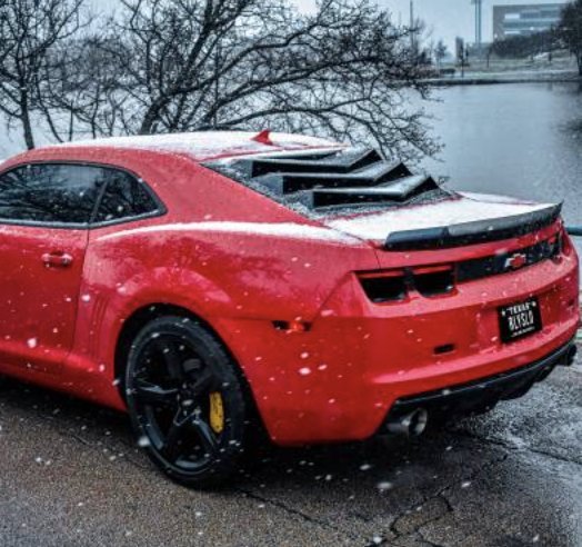 2010-2015 Chevrolet Camaro Louvers Bakkdraft - Black Ops Auto Works