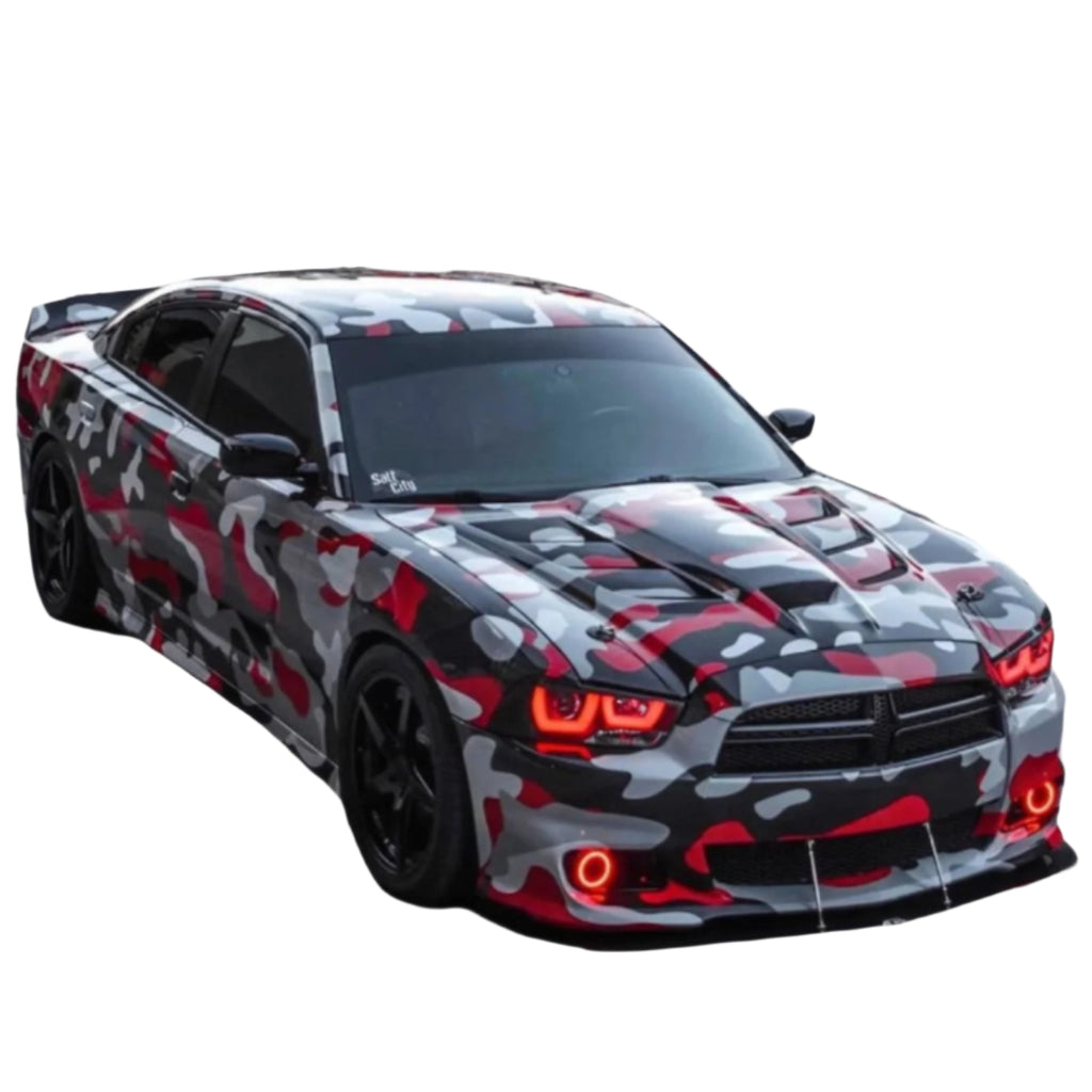 2011-2014 Dodge Charger Sniper 2.0 Carbon Fiber Hood - Black Ops Auto Works