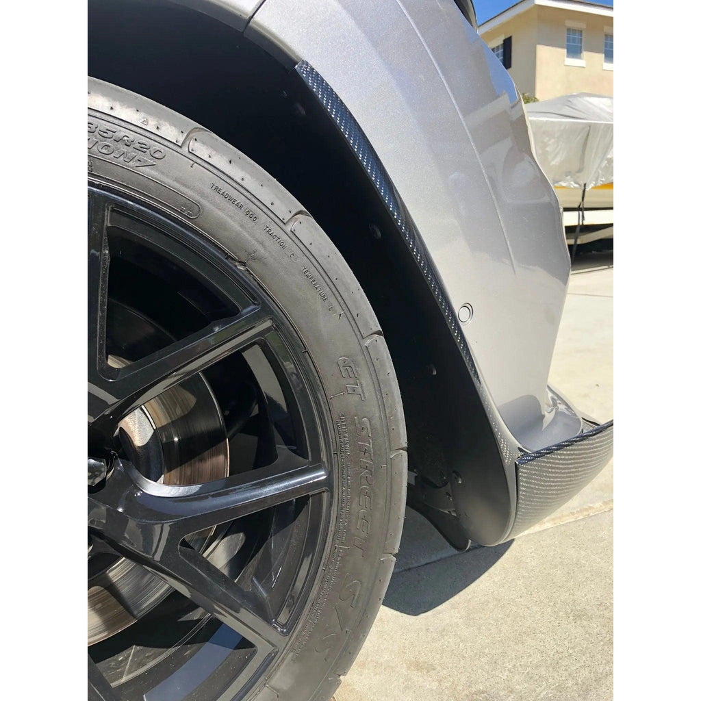 2017-2021 Jeep Grand Cherokee TrackDemon Carbon Fiber Front Splitter - Black Ops Auto Works