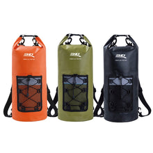 Load image into Gallery viewer, 3D MAXpider Roll-Top Dry Bag Backpack - Black-Apparel-3D MAXpider