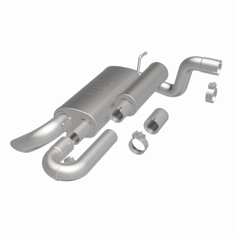 MagnaFlow 18-23 Jeep Wrangler JL 2.0L/3.6L Overland Series Axle-Back Exhaust-Axle Back-Magnaflow