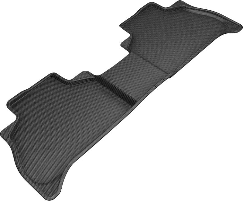 3D MAXpider 2019-2020 BMW X5 (G05) Kagu 2nd Row Floormats - Black-Floor Mats - Rubber-3D MAXpider