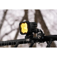 Load image into Gallery viewer, Diode Dynamics Stage Series C1 LED Pod Sport - Yellow Wide Standard ABL (Pair)-Light Accessories and Wiring-Diode Dynamics-691026129310-